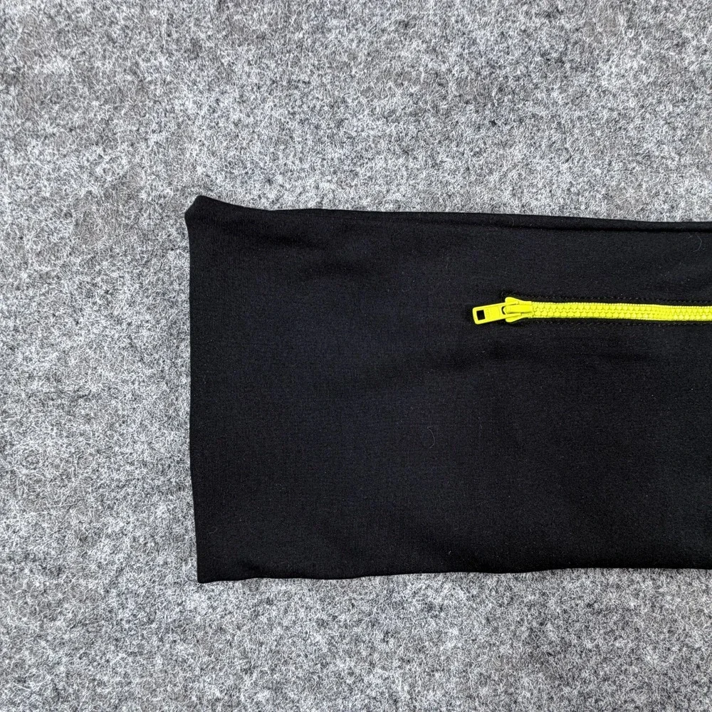 The Tube‎ Running Belt Unisex M/L Black Neon Waist Band Fanny Pack Gym Pouch